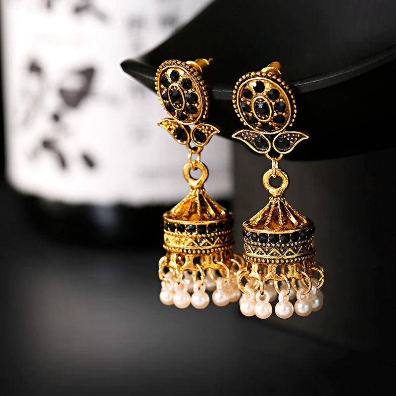 女性のアフガニスタンヴィンテージインディアン Jhumka  - Indian Wedding Supply のレビューと価格
