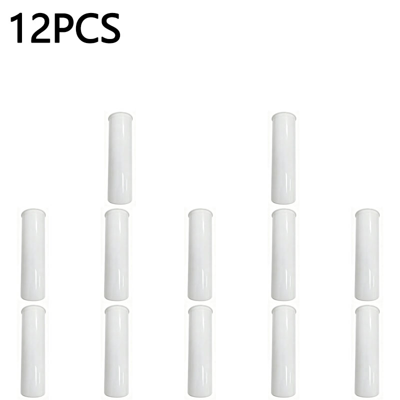 12個入り透明プラスチック円筒花瓶セット、ドライフラワー用透 - Wedding Supply Bulk のレビューと価格